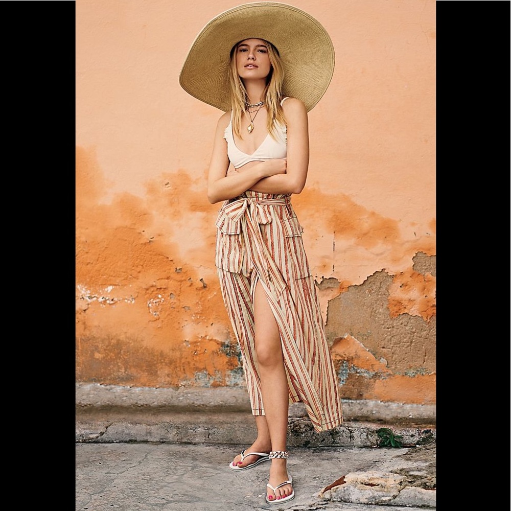 XSOLDX Free People One Natalia Striped Skirt - Picture 4 of 12